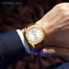 Crrju 5015L For Men - Brown Gold White - Image 5