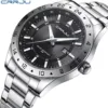 Crrju 5007 CH For Men - Silver Black - Image 2