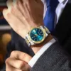 Poedagar 910 CH For Men - Silver Gold Blue - Image 4