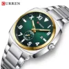 Curren 8472 For Men - Silver Green - Image 2