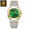 Poedagar 853 CH For Men - Gold Green - Image 2