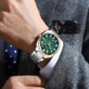 Curren 8472 For Men - Silver Green - Image 3