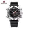 Naviforce 9253-T For Man - Silver Black - Image 4
