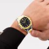 Naviforce 9243 For Men - Silver Gold Black - Image 4