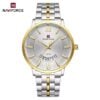 Naviforce 9238 - Silver Gold For Men