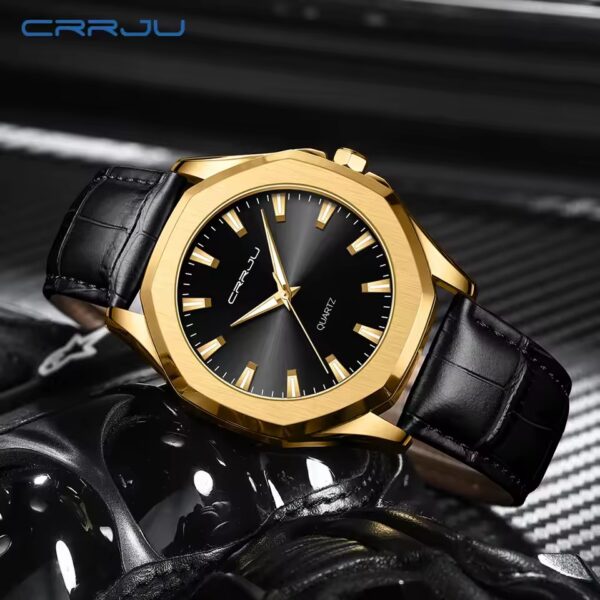 Crrju 5015L For Men - Gold Black - Image 3