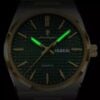 Poedagar 874 CH For Men - Gold Green - Image 5