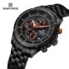 Naviforce 8046 CH - Black Orange For Man - Image 2