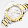 Naviforce 9243 For Men - Gold White - Image 2