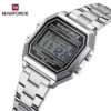 Naviforce 5063 CH For Women - Silver - Image 2
