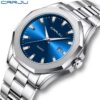 Crrju 5004CH For Men – Silver Blue - Image 6