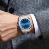 Crrju 5004CH For Men – Silver Blue - Image 3
