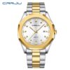 Crrju 5004CH For Men – Silver Gold White - Image 4