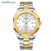 Crrju 5004CH For Men – Silver Gold White - Image 4