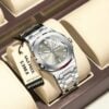 Poedagar 853 CH For Men - Silver Gray - Image 2