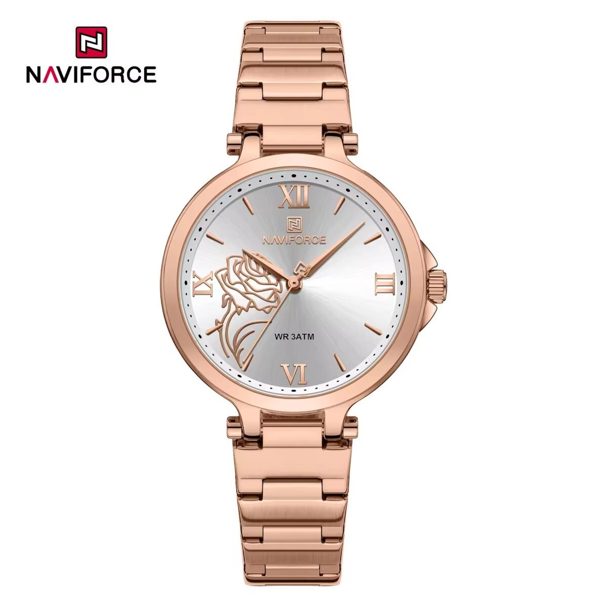 Naviforce 5060 For Women - Rose White - Image 3