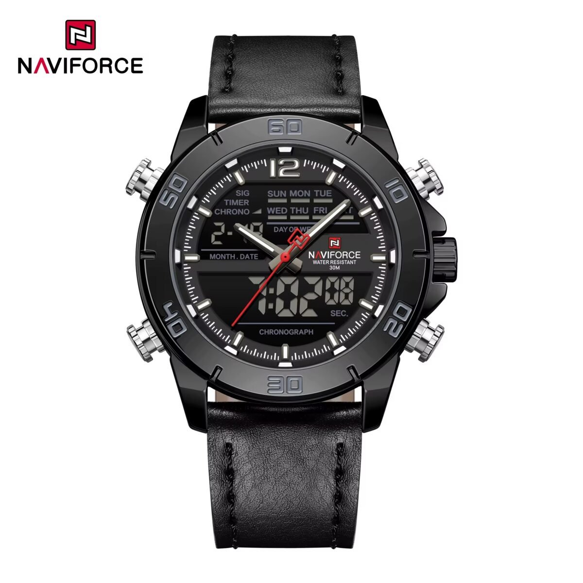 Naviforce 9253 L For Man - Black - Image 1