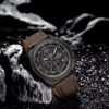 Naviforce 8075 For Men - Dark Brown Black - Image 5