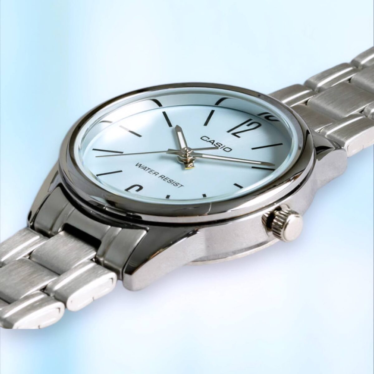 Casio LTP-V005D-2BUDF Ladies Chain Watch - Image 8